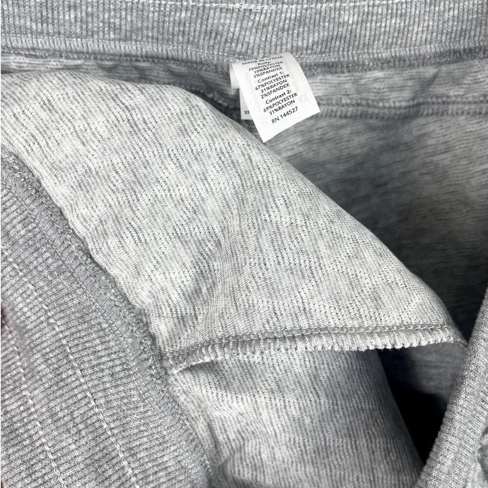 Yogalicious Lux Diamond Quilted Adaptation Jogger Athleisure Gray Sz 1X NEW - Picture 9 of 14